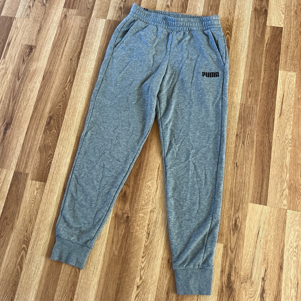 Puma Heather Gray Sweatpants
